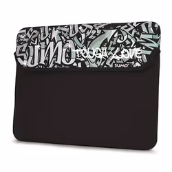 Mobile Edge Sumo Graffiti Sleeve - 15", Black, Housse, 39,6 cm (15.6")