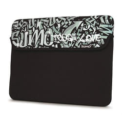 Mobile Edge Sumo Graffiti Sleeve - 15", Black 39,6 cm (15.6") Housse Noir