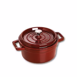 Staub Cocotte, Rond, Poêle unique, Rouge, Fonte, 2,6 L, 1 pièce(s)