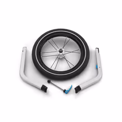 Thule 20201301, Roue avant, Roues gonflables, Noir, Gris, Thule Sport 1, 1 roue(s)