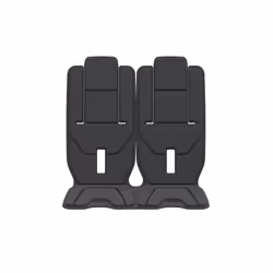 Thule 20201508 couvre-jambe de poussette pour bébé Housse de siège Noir