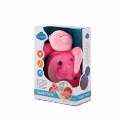 Cloud B Tranquil Turtle lumière de nuit pour bébé Autonome Rose