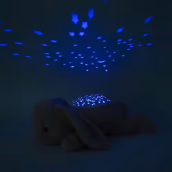 Cloud B Twilight buddies – Bunny lumière de nuit pour bébé Autonome Gris clair LED