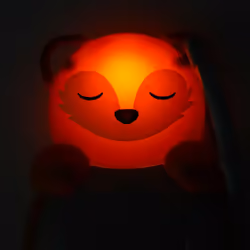 Cloud B 7670-FX lumière de nuit pour bébé Bande suspendue Orange, Blanc