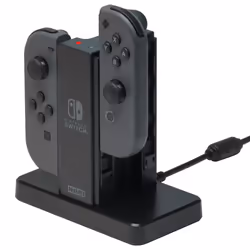 Hori Joy-Con Charge Stand, Nintendo Switch Manettes de jeu Noir Intérieure