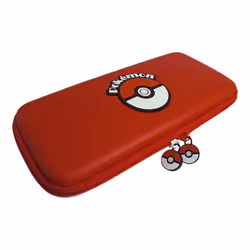 Hori NSW-058U Boîtier robuste Nintendo Rouge, Blanc