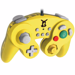 Hori Battle Pad Jaune USB Manette de jeu Analogique Nintendo Switch