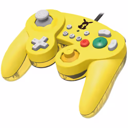Hori Battle Pad Jaune USB Manette de jeu Analogique Nintendo Switch