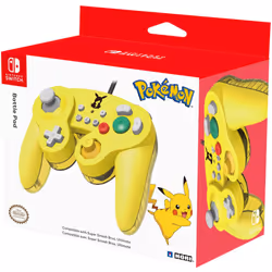 Hori Battle Pad Jaune USB Manette de jeu Analogique Nintendo Switch - Vue supplémentaire 5