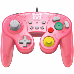 Hori Battle Pad (Peach), Manette de jeu, Nintendo Switch, Croix directionnelle, Analogique/Numérique, Avec fil, USB