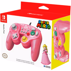 Hori Battle Pad (Peach) Rose USB Manette de jeu Analogique/Numérique Nintendo Switch - Vue supplémentaire 7