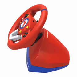 Hori Mario Kart Racing Wheel Pro Noir, Bleu, Rouge, Blanc USB Volant + pédales Analogique Nintendo Switch