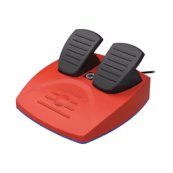 Hori Mario Kart Racing Wheel Pro Noir, Bleu, Rouge, Blanc USB Volant + pédales Analogique Nintendo Switch - Vue supplémentaire 5