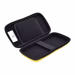 Hori NSW-217U Boîtier robuste Nintendo Noir, Jaune