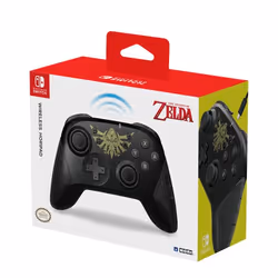 Hori NSW-234U accessoire de jeux vidéo Noir, Or Bluetooth Manette de jeu Analogique Nintendo Switch - Vue supplémentaire 4
