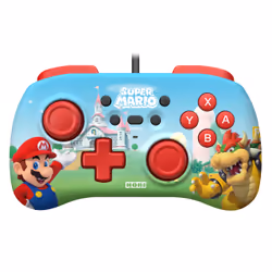 Hori HORIPAD Mini (Super Mario), Manette de jeu, Nintendo Switch, Croix directionnelle, Avec fil, USB, Multicolore