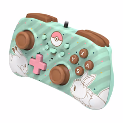 Hori HORIPAD Mini Marron, Vert, Rose Manette de jeu Nintendo Switch