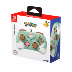 Hori HORIPAD Mini Marron, Vert, Rose Manette de jeu Nintendo Switch - Vue supplémentaire 4
