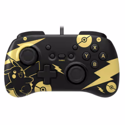 Hori HORIPAD Mini, Manette de jeu, Nintendo Switch, Croix directionnelle, Bouton d'accueil, Touche Turbo, Avec fil, USB, Noir ...