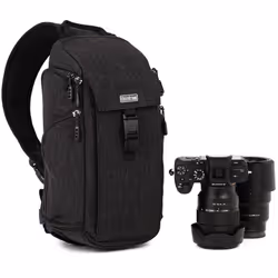 Think Tank Urban Access 8, Sac à dos, 1 x ungripped Mirrorless body 2–3 lenses, Sangle épaule, Noir