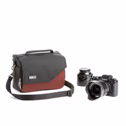 Think Tank Mirrorless Mover® 20 Noir, Rouge Nylon, Polyester, Polyuréthane Sac à bandoulière