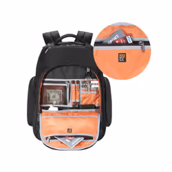 Everki Atlas sac à dos Noir, Orange - Vue supplémentaire 6