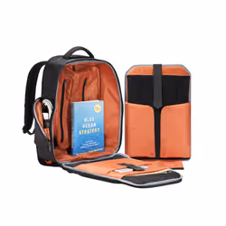 Everki Atlas sac à dos Noir, Orange - Vue supplémentaire 7
