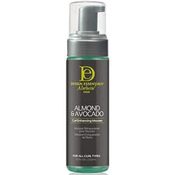 Design Essentials Natural Curl Enhancing Mousse Quick Drying Must-Have for Perfectly Defined Luminous Curls-Almond & Avocado