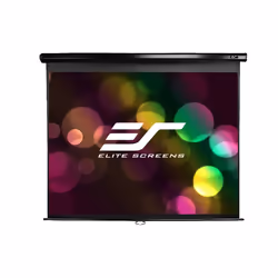 Elite Screens M99UWS1, Manuel, 2,51 m (99"), 177,8 cm, 177,8 cm, 1:1, Blanc