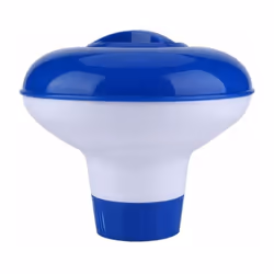 Diffuseur de chlore flottant Ce diffuseur vous permet d'y mettre des galets de chlore ou de brome de 2.5 cm. Le couvercle est ...