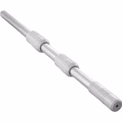 Kokido K163BU/S, Poteau, Argent, Blanc, ABS, Aluminium, 4,6 cm, 1430 mm, 120 cm