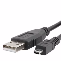 eForCity UC-E6 USB Cable, 1,5 m, Noir, Mâle/Mâle, USB, UC-E6