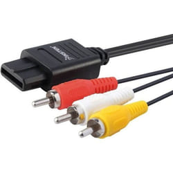 Câble Audio Vidéo AV - INSTEN - 18 m - Composite - Pour Super Nintendo SNES/N64/GameCube