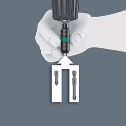Wera 897/4 R Porte-embouts universel Rapidaptor, BiTorsion SB - Vue supplémentaire 5