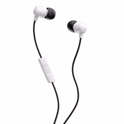 Skullcandy Jib, Avec fil, 20 - 20000 Hz, Appels/Musique, Casque, Noir, Blanc