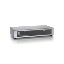 LevelOne AVE-9304 extension audio/video Émetteur AV Noir, Argent