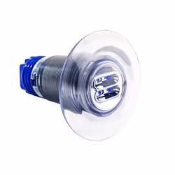 Aqualuma Gen 4 6 Series, LED, Bleu, LED, 295 lm, Argent, Transparent, 146 mm
