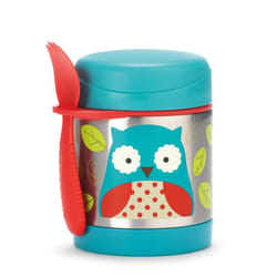 Skip Hop SH252375 boîte hermétique alimentaire Rond Vase 0,325 L Bleu, Rouge, Acier inoxydable