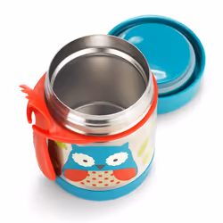 Skip Hop SH252375 boîte hermétique alimentaire Rond Vase 0,325 L Bleu, Rouge, Acier inoxydable