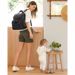 Skip Hop SH203100 sac à couches Sac à dos Noir Polyester