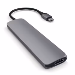 Satechi ST-CMAM station d'accueil USB 3.2 Gen 1 (3.1 Gen 1) Type-C Gris