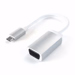 Satechi ST-TCVGAS, USB Type-C, VGA (D-Sub), Mâle, Femelle, Droit, Droit