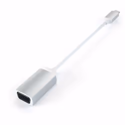 Satechi ST-TCVGAS câble vidéo et adaptateur USB Type-C VGA (D-Sub) Argent