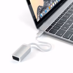 Satechi ST-TCVGAS câble vidéo et adaptateur USB Type-C VGA (D-Sub) Argent - Vue supplémentaire 4