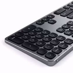 Satechi ST-AMBKM clavier Bluetooth QWERTY US International Noir, Gris