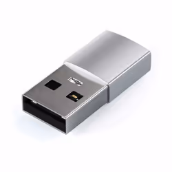 Satechi ST-TAUCS changeur de genre de câble USB-A USB-C Argent - Vue supplémentaire 2