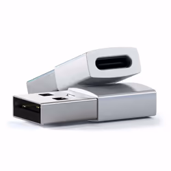 Satechi ST-TAUCS changeur de genre de câble USB-A USB-C Argent - Vue supplémentaire 3