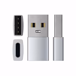Satechi ST-TAUCS changeur de genre de câble USB-A USB-C Argent - Vue supplémentaire 4