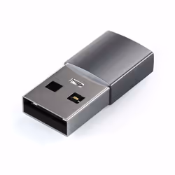 Satechi ST-TAUCM changeur de genre de câble USB-A USB-C Gris