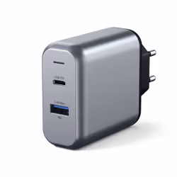 Satechi ST-MCCAM-EU chargeur d'appareils mobiles Universel Noir, Gris Secteur Intérieure